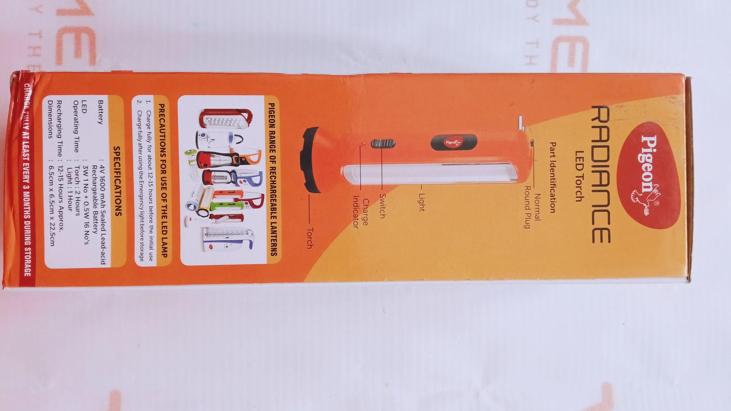 Pigeon by Stovekraft Radiance Emergency Lamp - Image 2