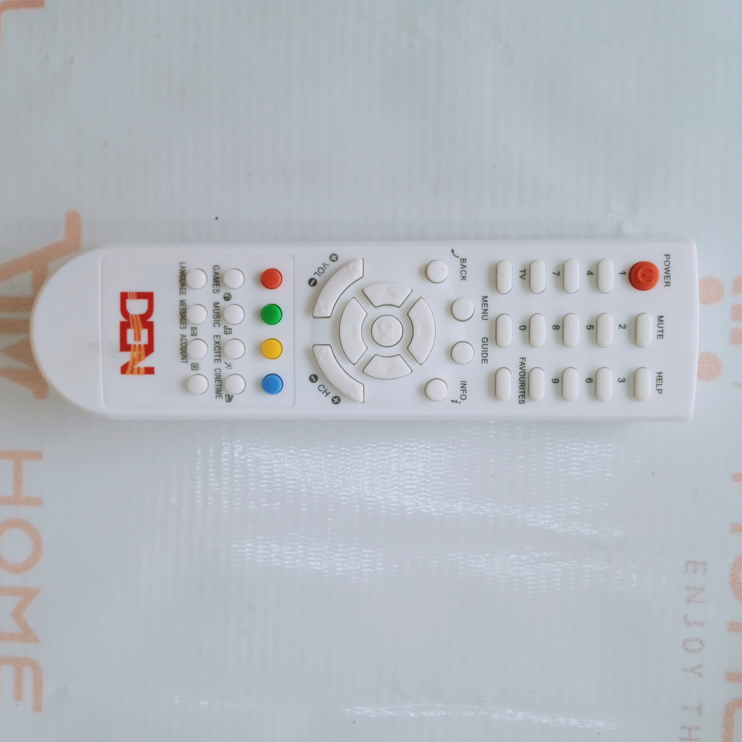 DTH SET OF BOX REMOTE DEN WHITE - Image 2