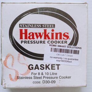 Hawkins Gasket Sealing Ring for Stainless Steel Pressure Cookers, 8 and 10 Liter