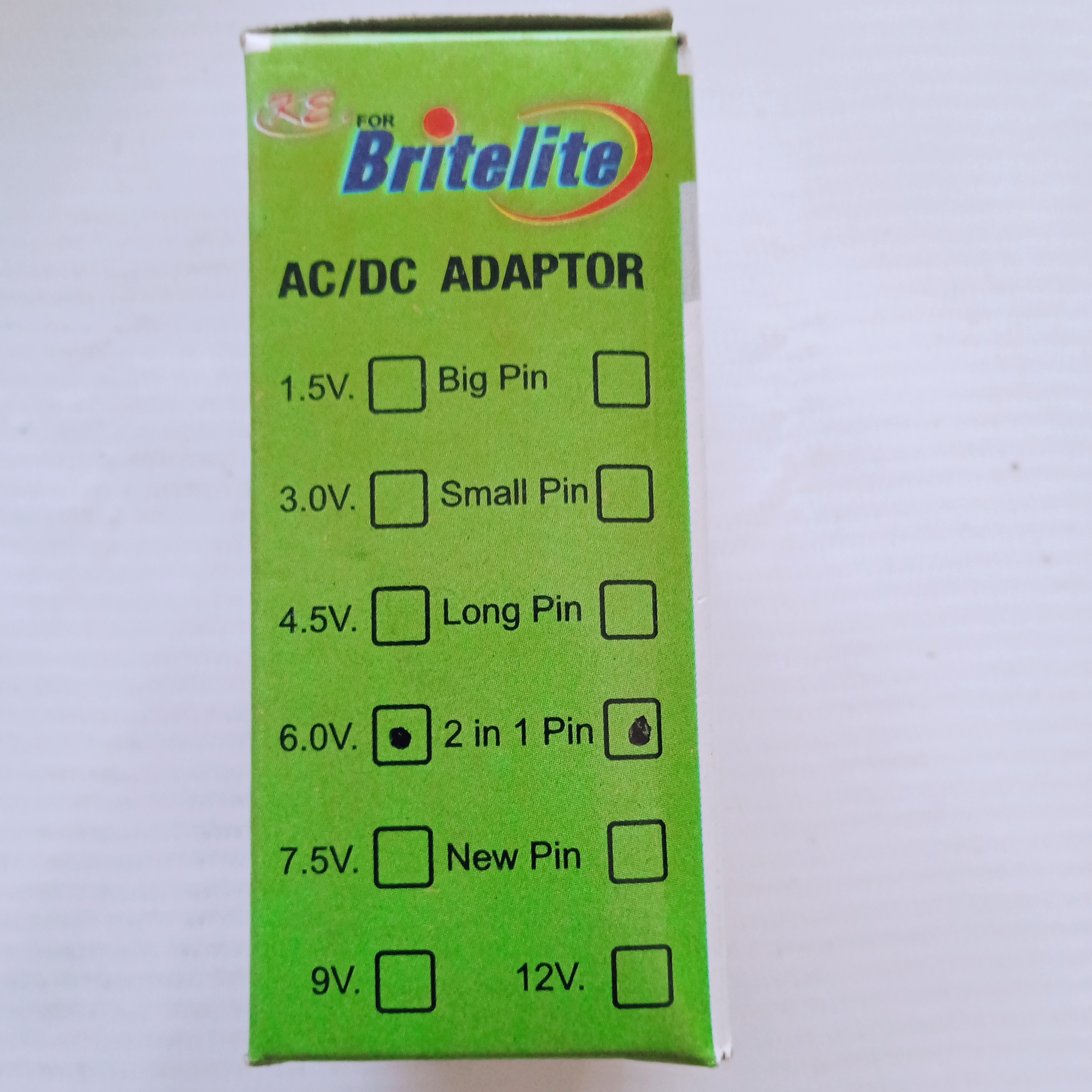 Torch charger - BRITELITE TORCH CHARGER 6 volt sony pin - Image 2