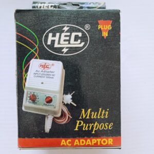 charging adapter 1.5 V to12V DC 500MA multi pin