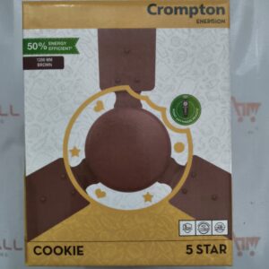 CROMPTON BLDC CEILING FAN ENERGION COOKIE WITH REMOTE BROWN(1200MM)
