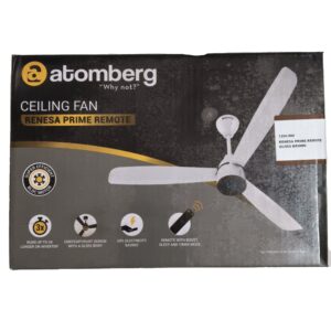 BLDC CEILING FAN ATOMBERG RENESA PRIME GLOSSY BROWN(1200MM)