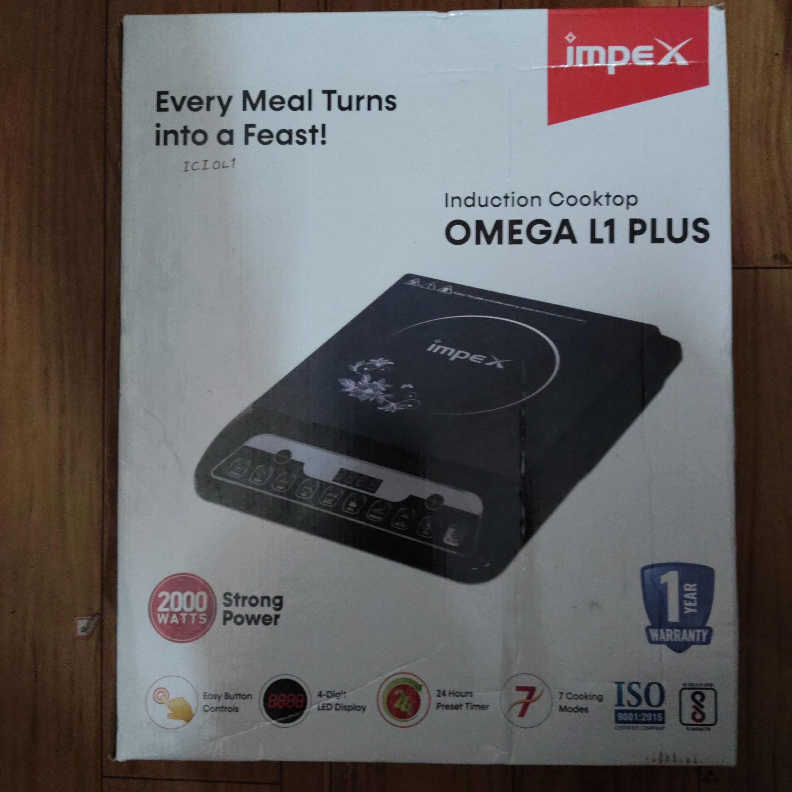 induction cooktop impex OMEGA LI PLUS